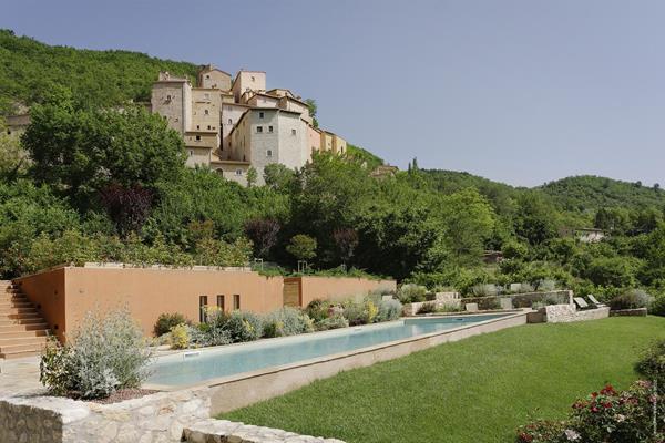 Castello Di Postignano Hotel Sellano Eksteriør billede